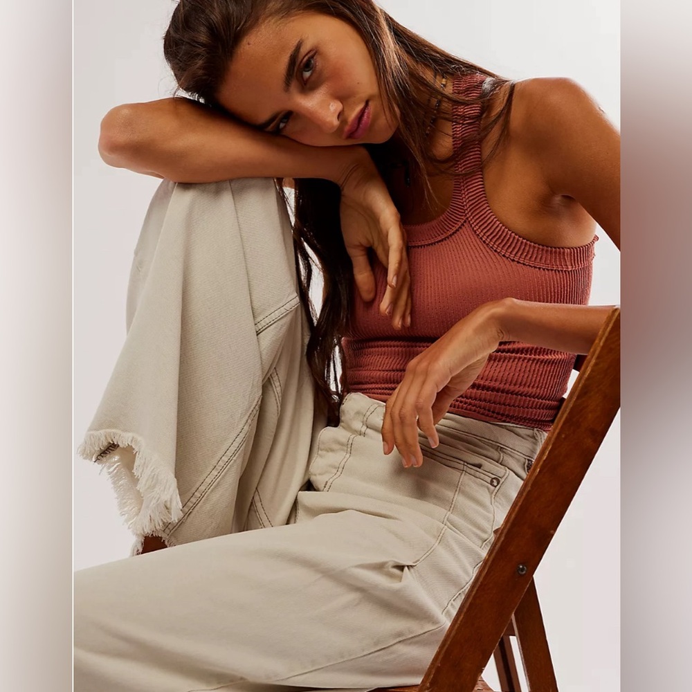 FREE PEOPLE We The Free Old West Slouchy Jeans